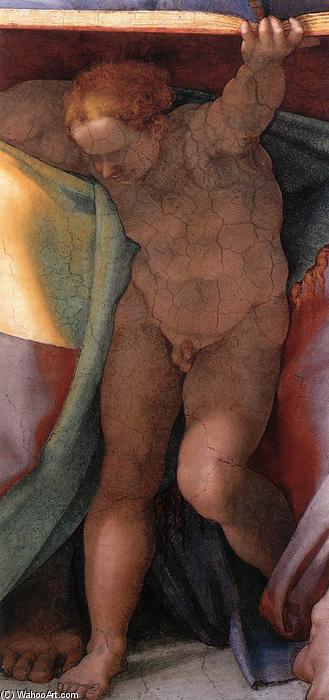 Daniel (detail) — Микеланджело Буонарроти