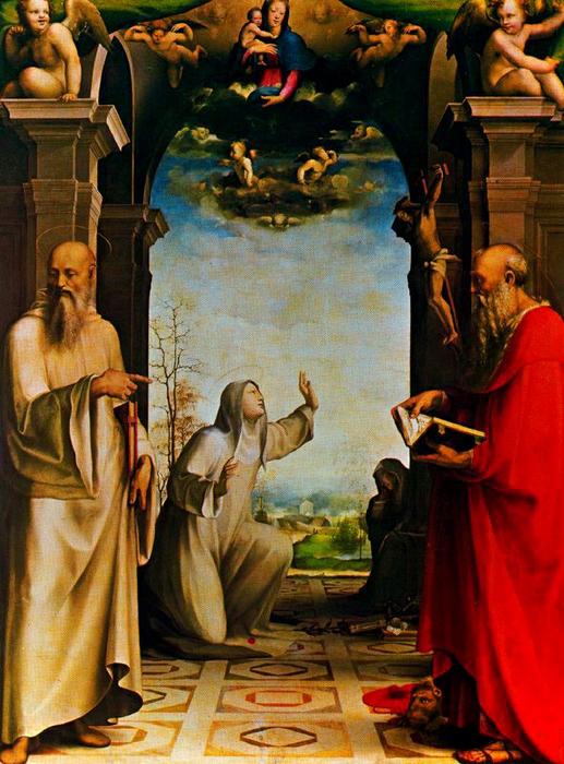 Altarpiece Of The Stigmata Of St. Catherine 3 — Domenico Di Pace Beccafumi