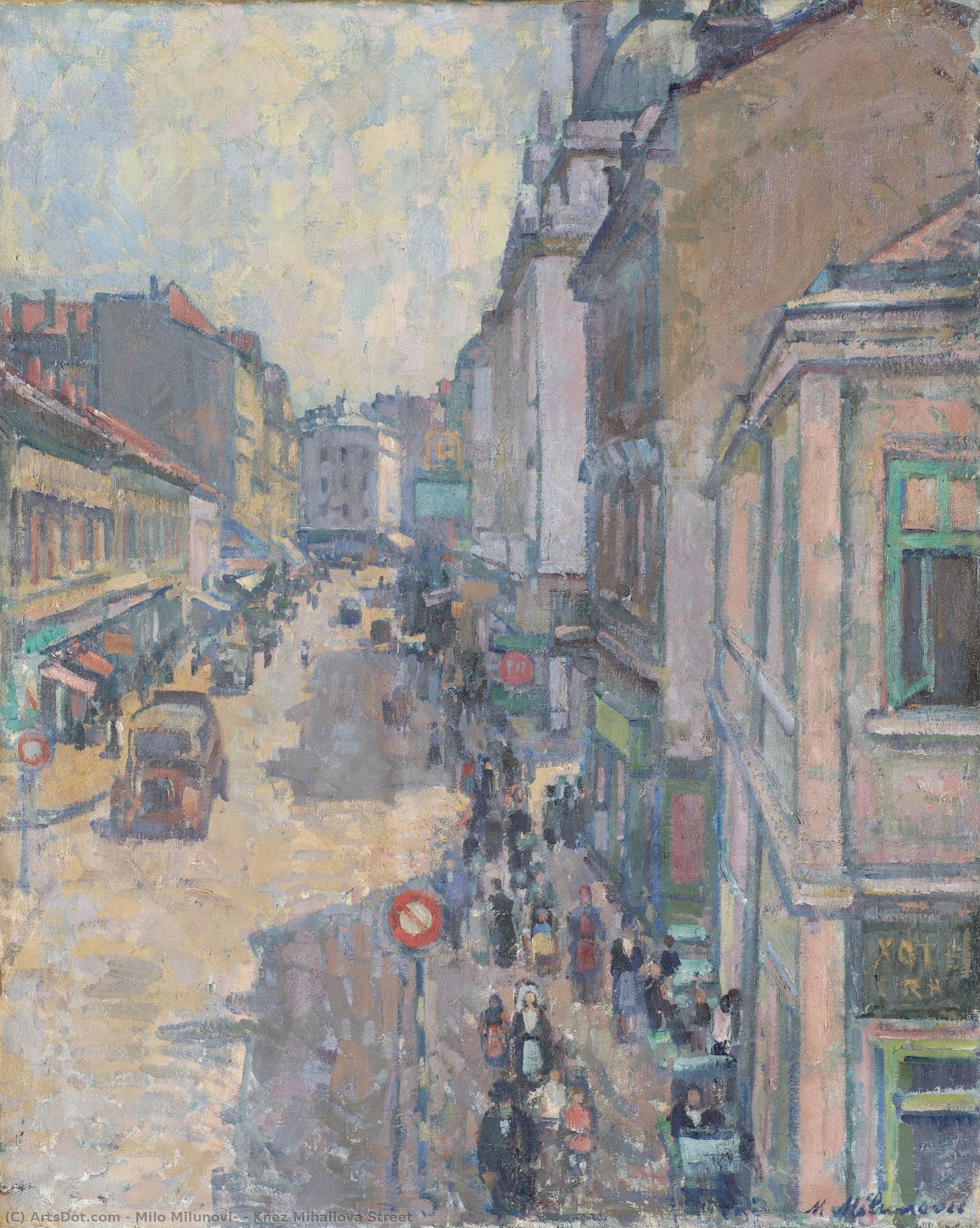 Knez Mihailova Street — Milo Milunović