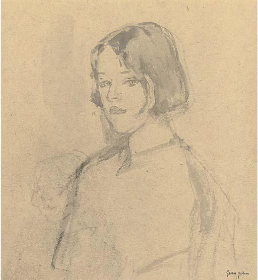 Young Girl With Bobbed Hair — Gwen John