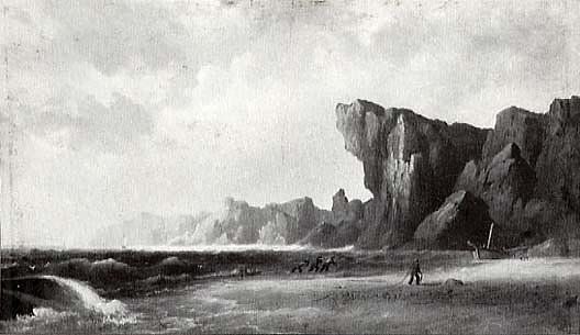 Dog's Head Of Scotland, (painting) — Robert Seldon Duncanson