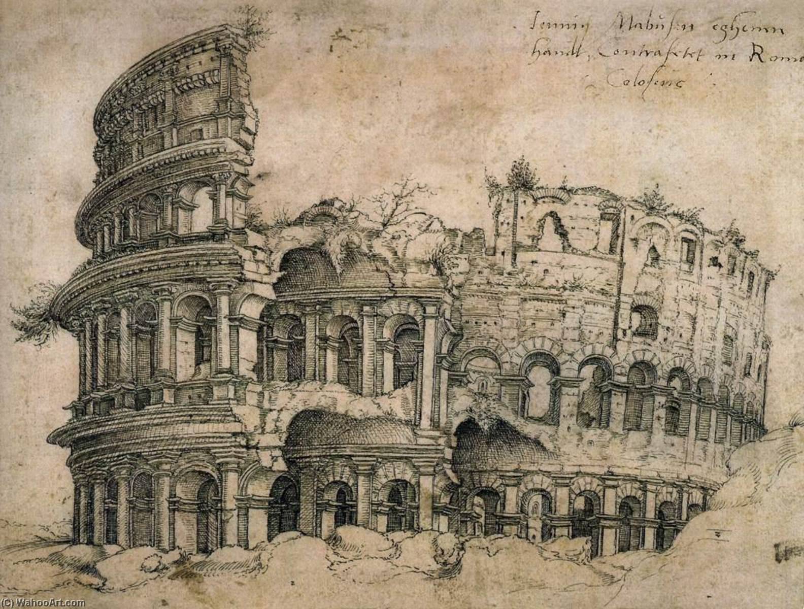 View Of The Colosseum Seen From The West — Jan Gossart