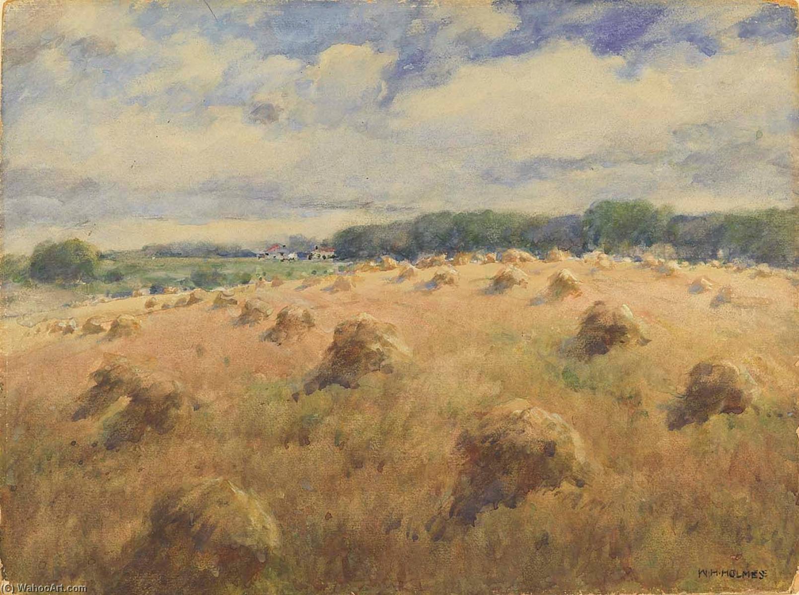 Maryland Wheat Fields — Уильям Генри Холмс