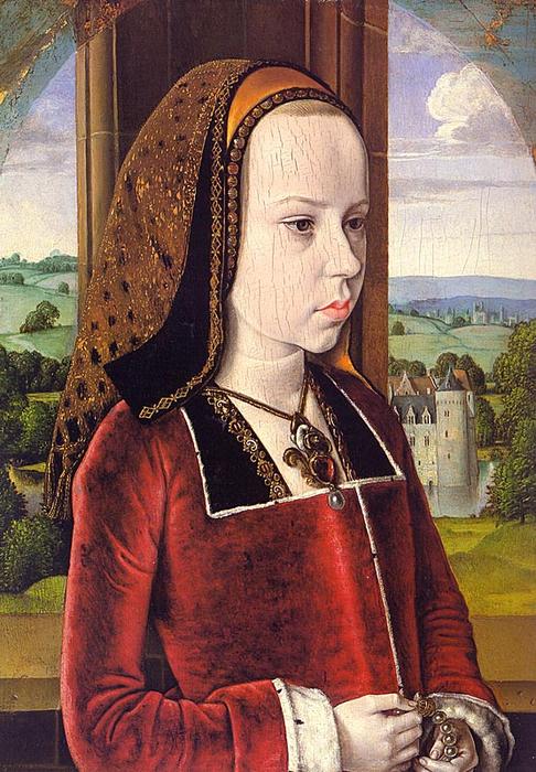 Portrait Of Margaret Of Austria (portrait Of A Young Princess) — Jean Hey