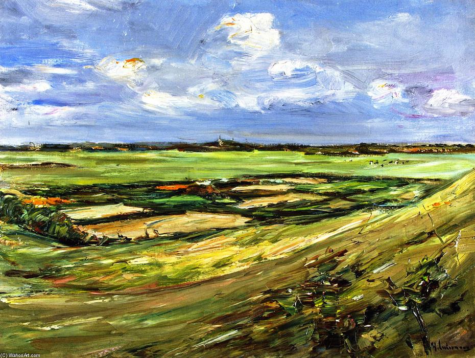 Dunes At Noordwijk - Landwards View From A Dune — Max Liebermann
