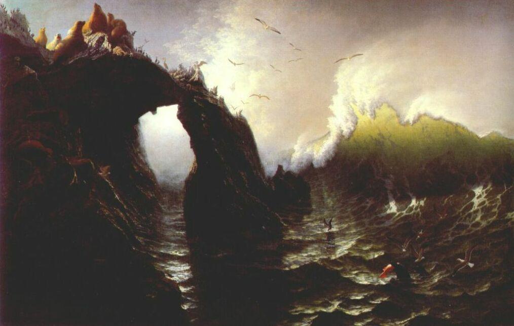 Seal Rocks (san Francisco) — Albert Bierstadt