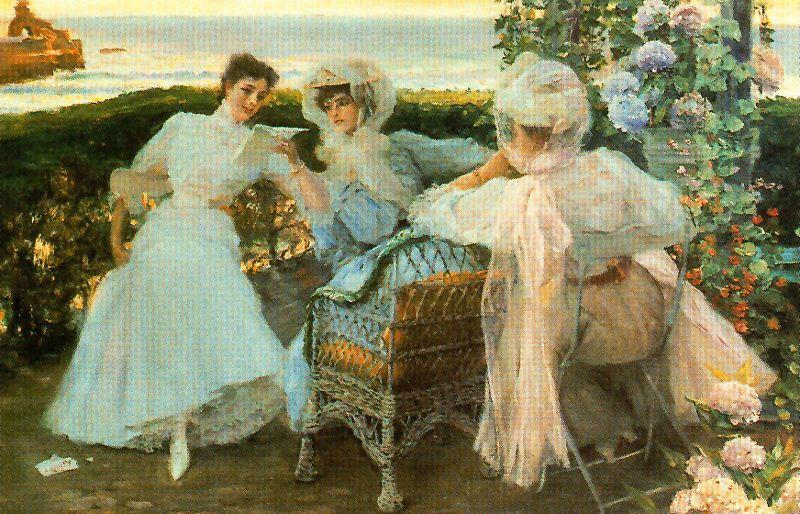 The Letter. (in Biarritz) — José Villegas Cordero