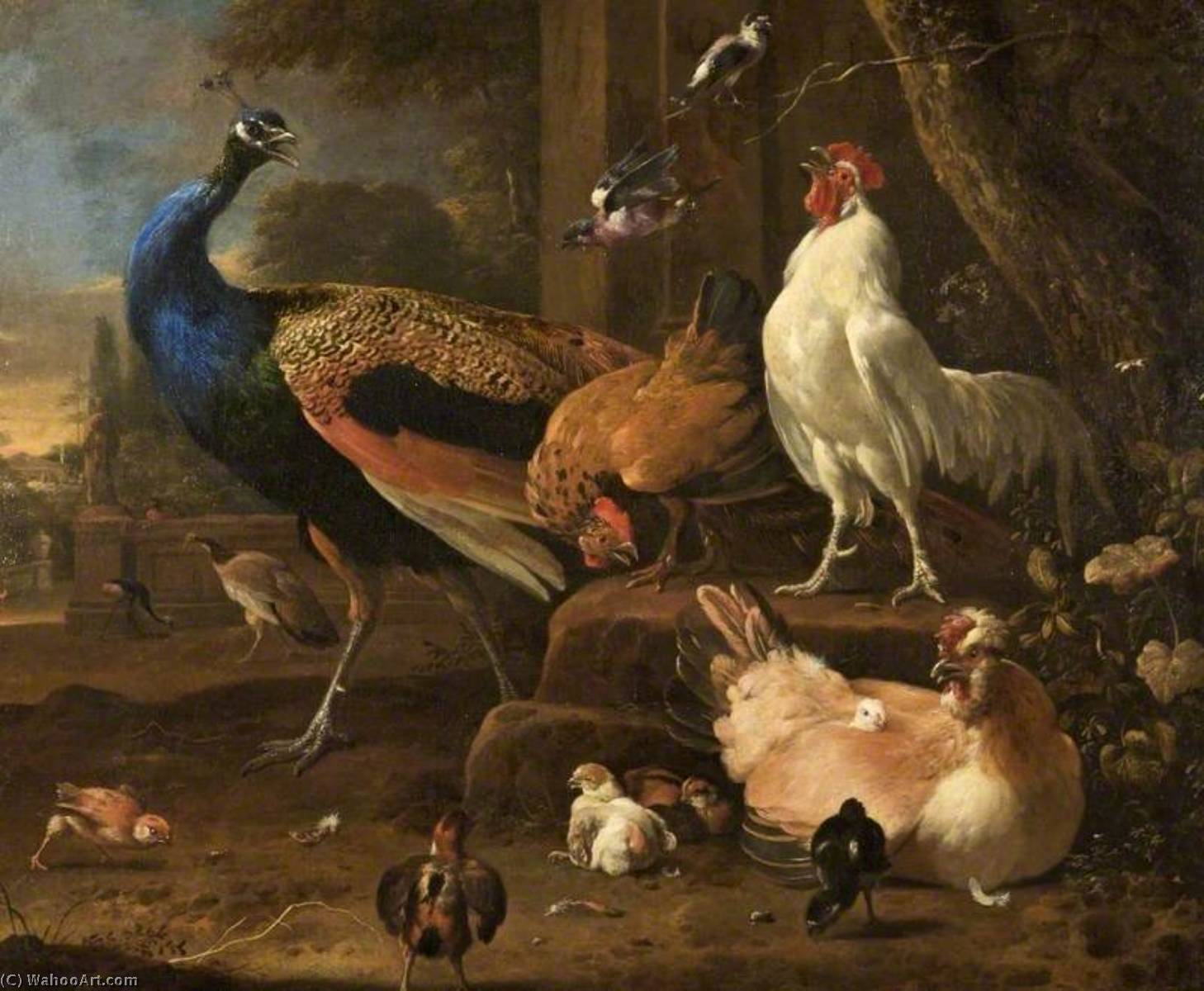 Poultry — Melchior De Hondecoetter