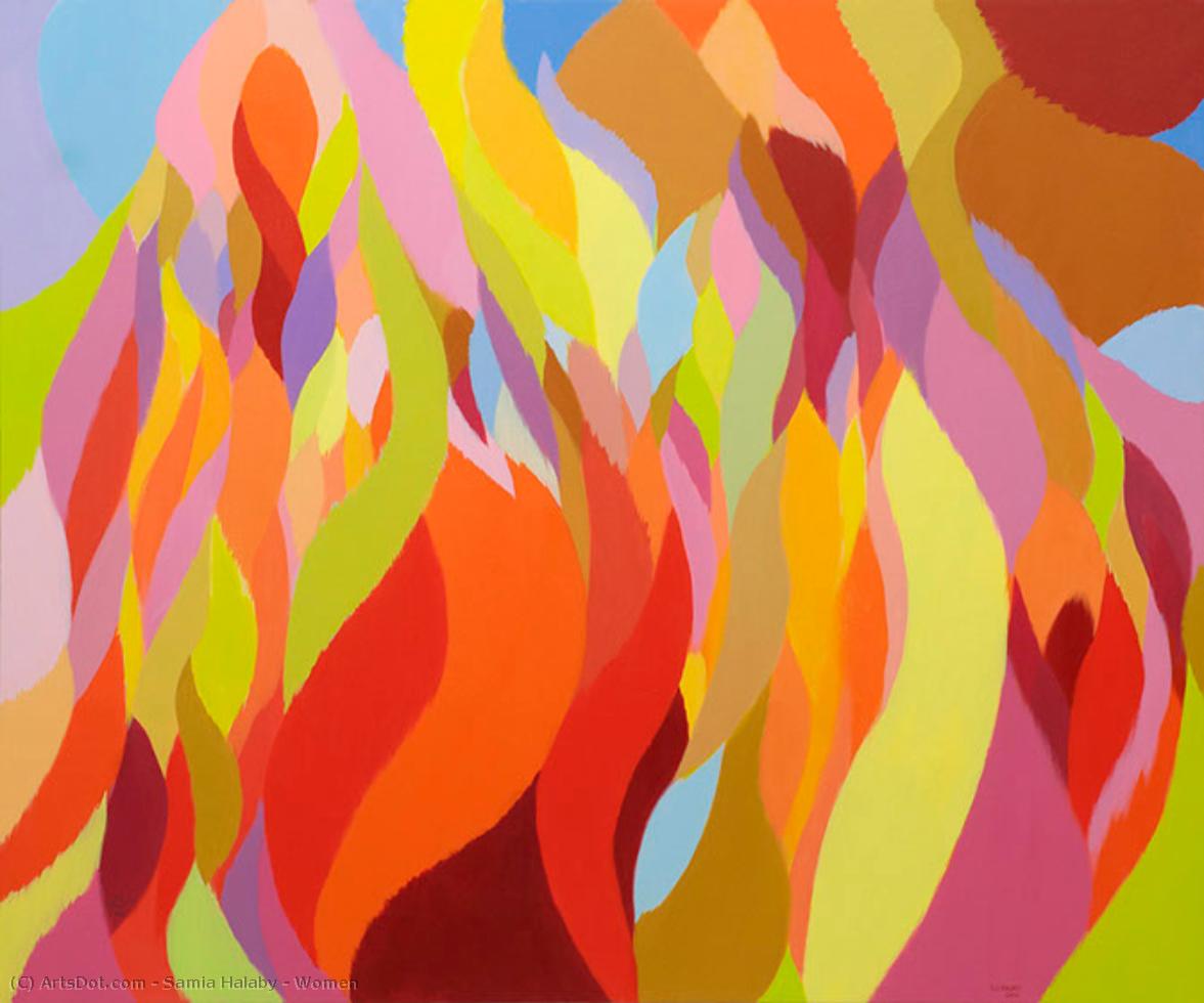Women — Samia Halaby