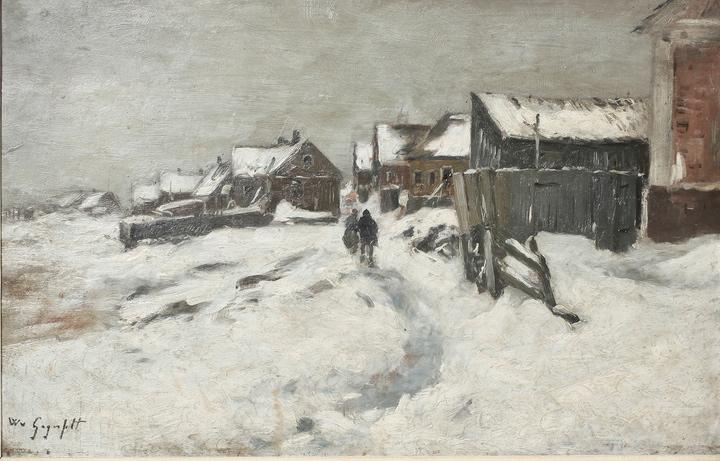 Gray Winter Day — Wilhelm Von Gegerfelt
