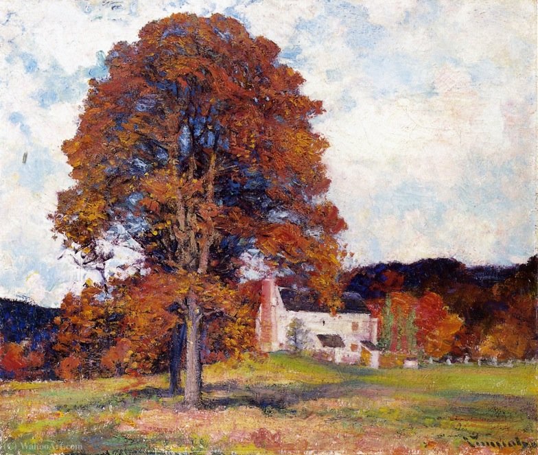 Autumn Hillside ^ My Studio — Robert William Vonnoh