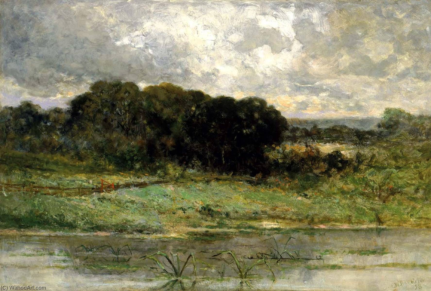 Swale Land — Edward Mitchell Bannister