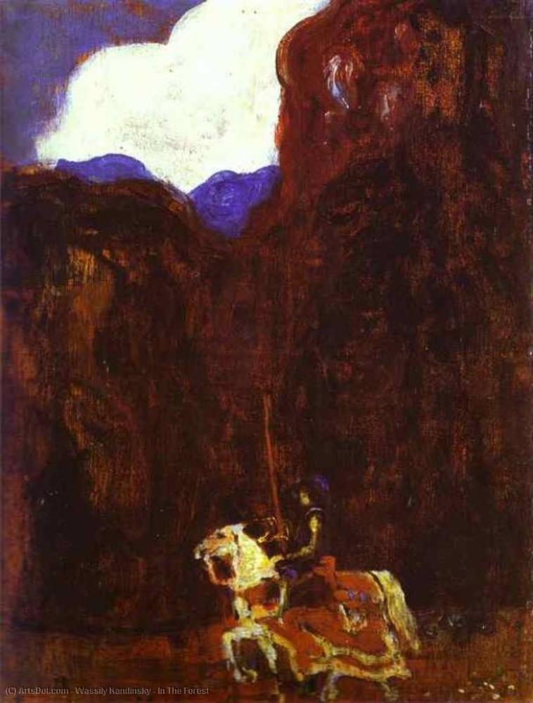 In The Forest — Wassily Wassilyevich Kandinsky