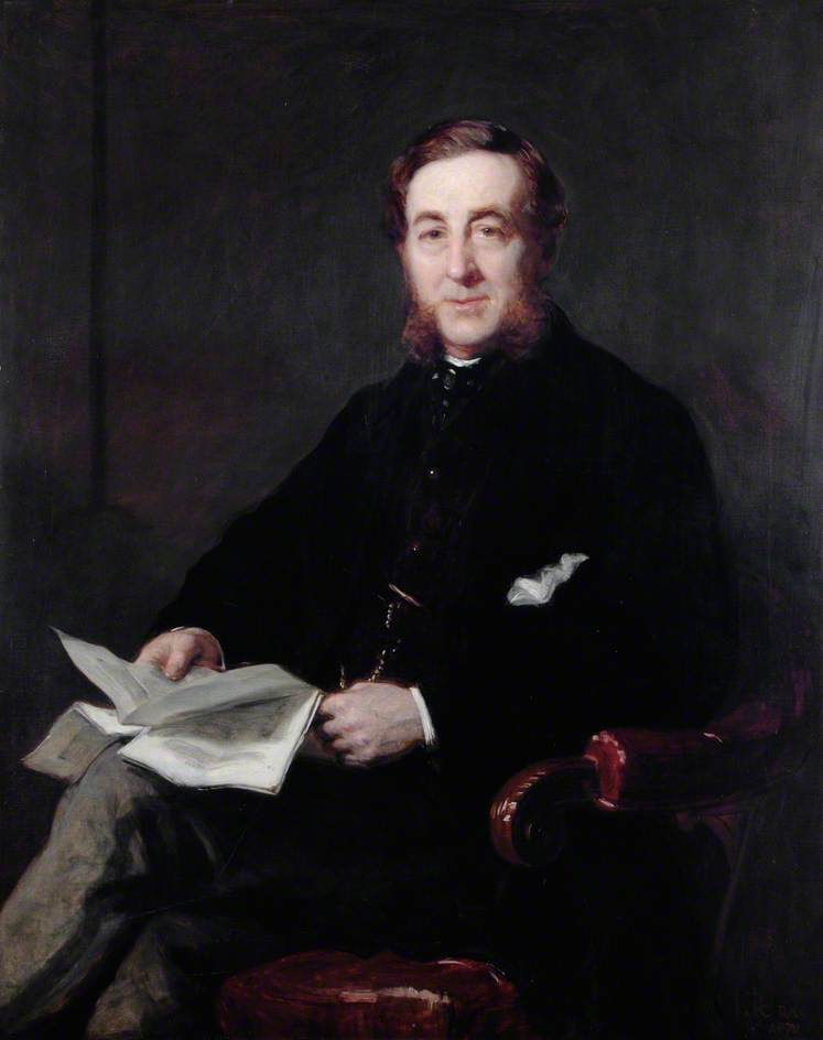 George Webb Sandford (1813–1892), President Of The Pharmaceutical Society (1863–1868) — John Prescott Knight
