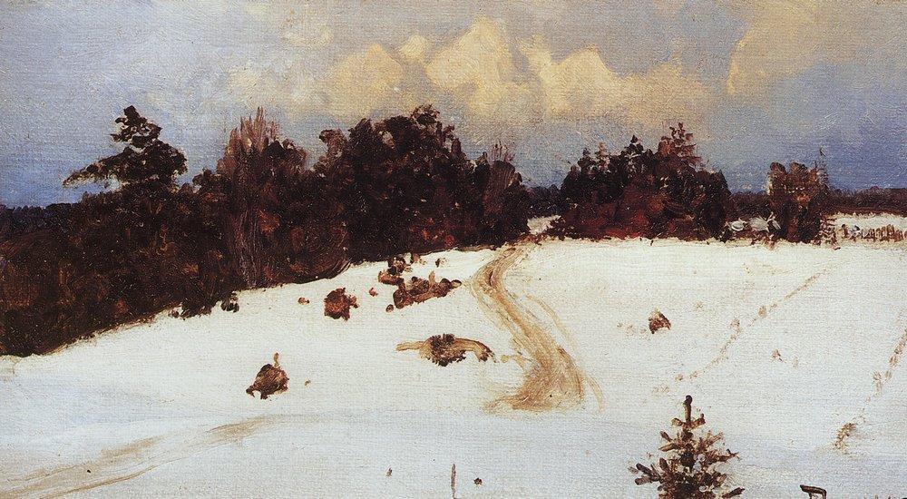 Winter Landscape. Behovo. — Vasily Dmitrievich Polenov