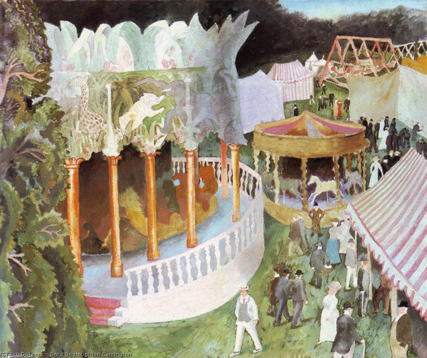 Fairground At Henley Regatta — Dora Carrington