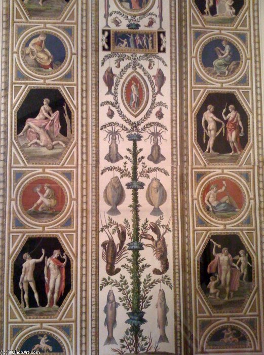 Detail Of A Pilaster Of The Raphael's Loggia — Giovanni Volpato