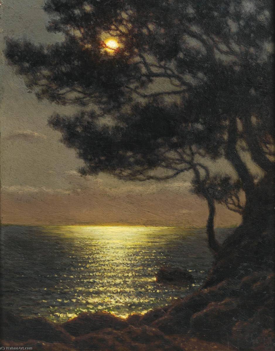 Moonlit Coast — Ivan Fedorovich Choultse