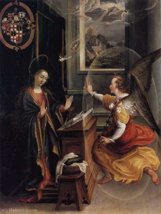 Annunciation — Kaspar The Elder Memberger