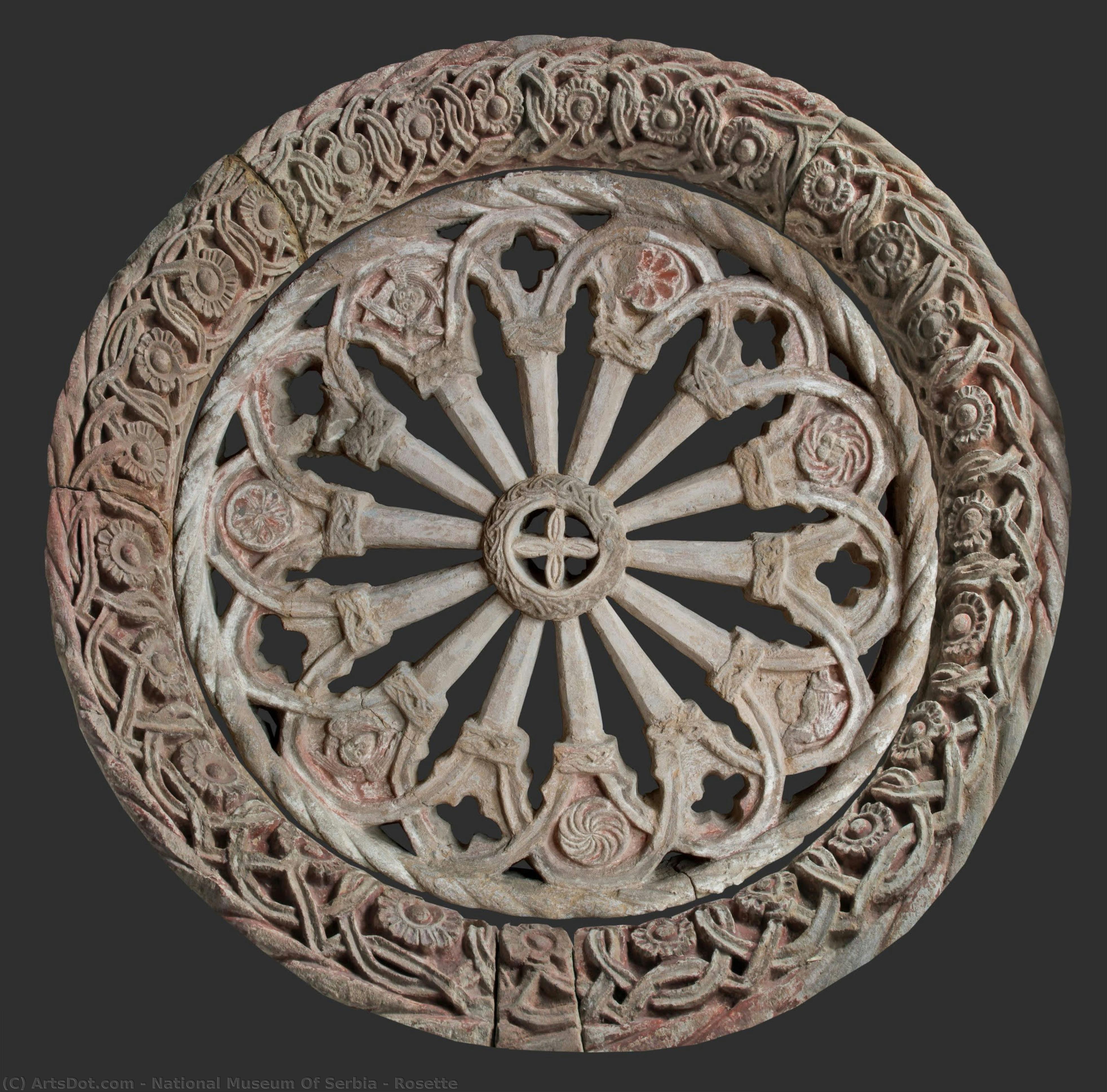 Rosette — Nationalmuseum Serbien