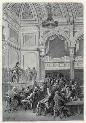 Evans's Song And Supper Rooms — Paul Gustave Doré