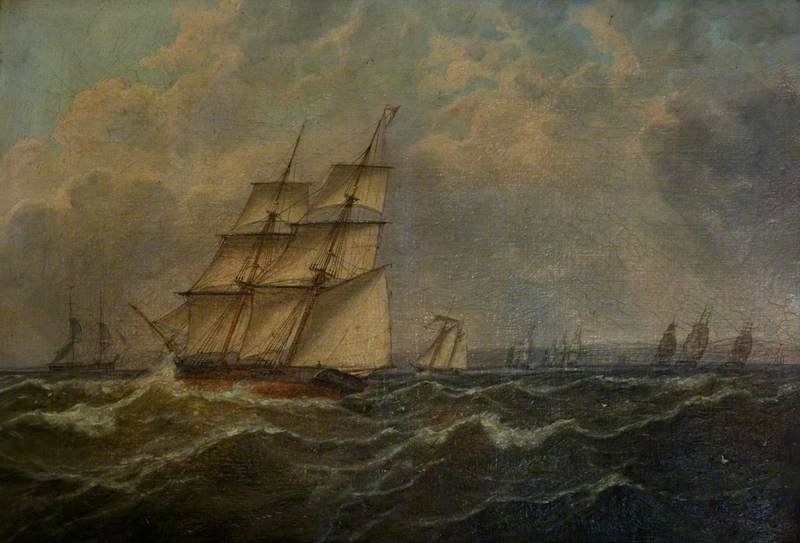 A Trial Ordered By Vice Admiral Codrington, 31 July 1831, Off The Dodman — William Mitchell