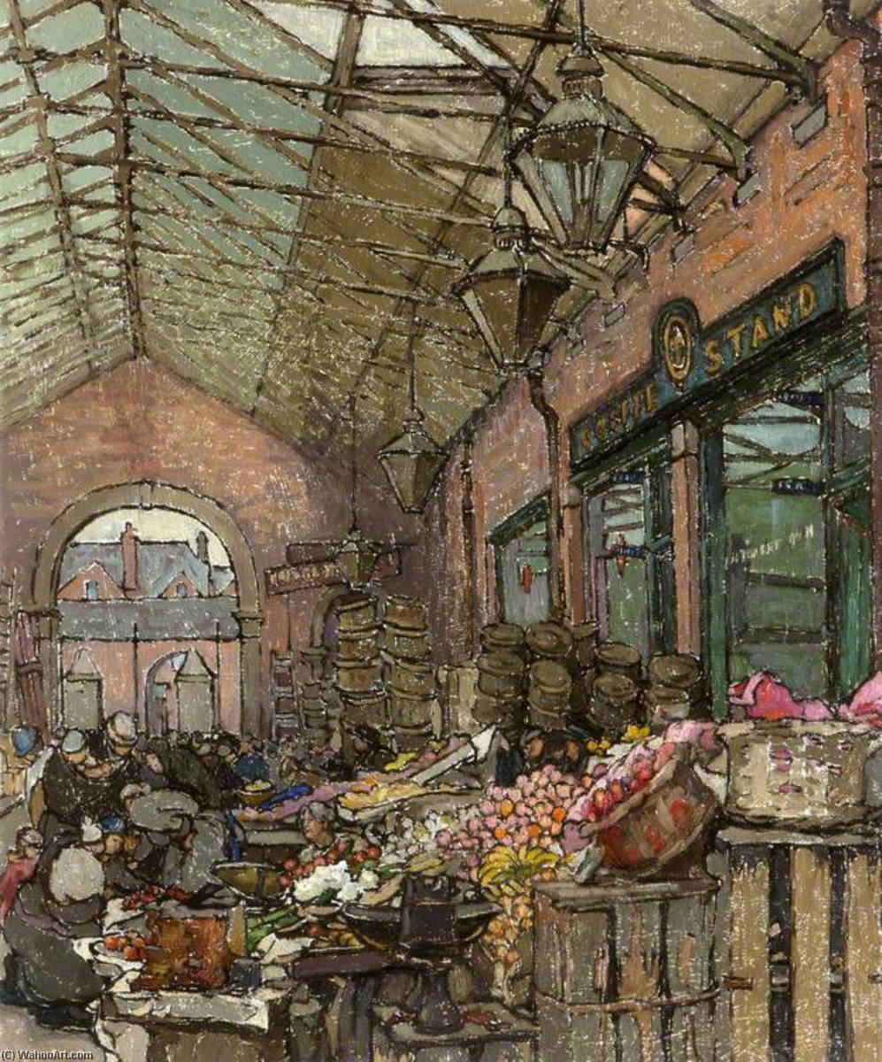Fruit And Vegetable Markets, Belfast — Georgina Moutray Kyle
