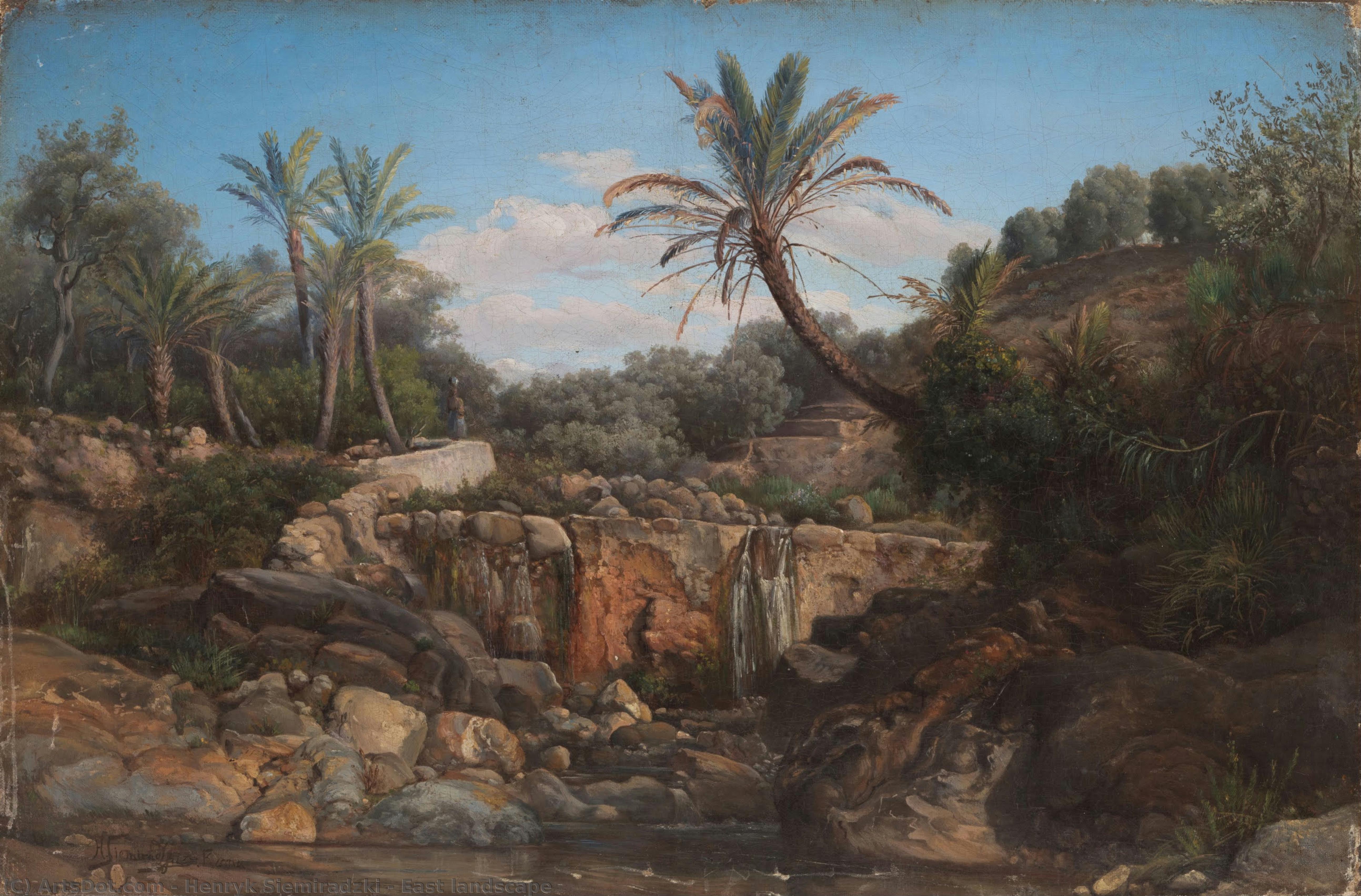 East Landscape — Henryk Siemiradzki