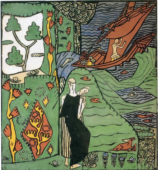 The Sailboat — Oskar Kokoschka