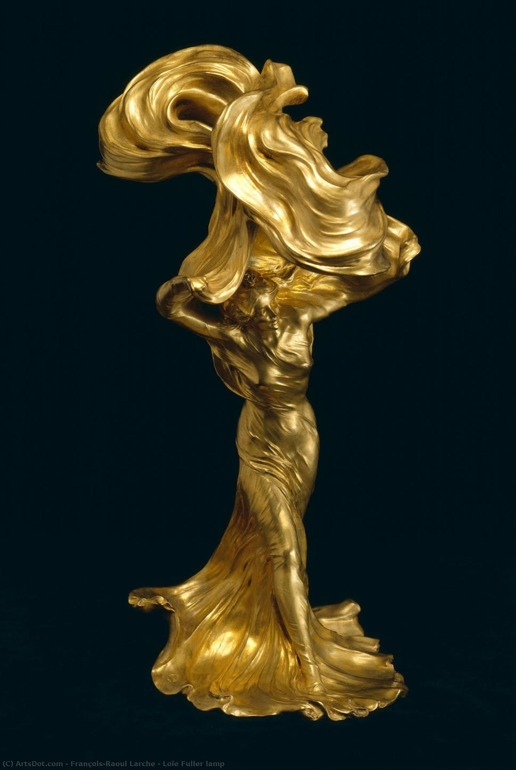 Loïe Fuller Lamp — François-raoul Larche
