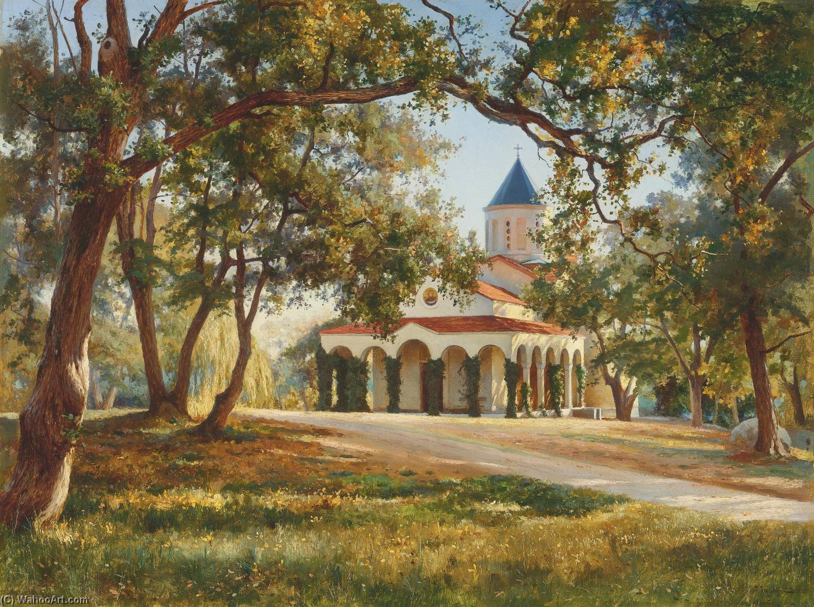 Church Of The Intercession Of Our Lady, Oreanda, Crimea — Iosif Evstafevich Krachkovsky