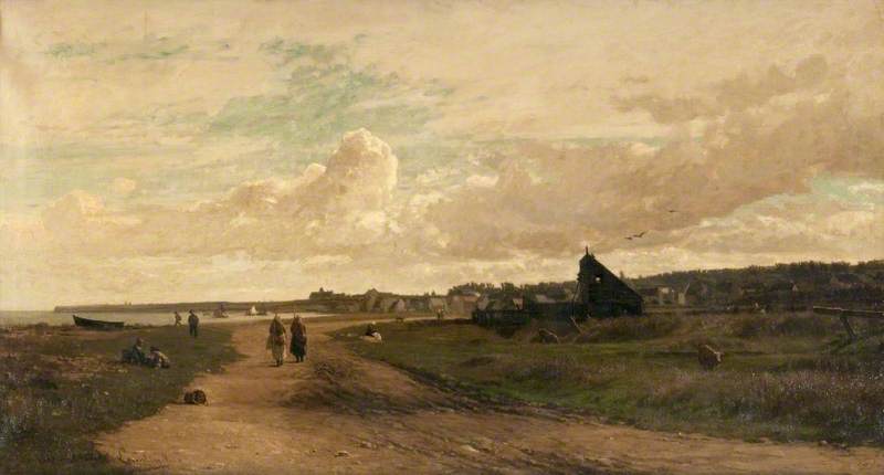 Coast Scene — Emile Charles Lambinet