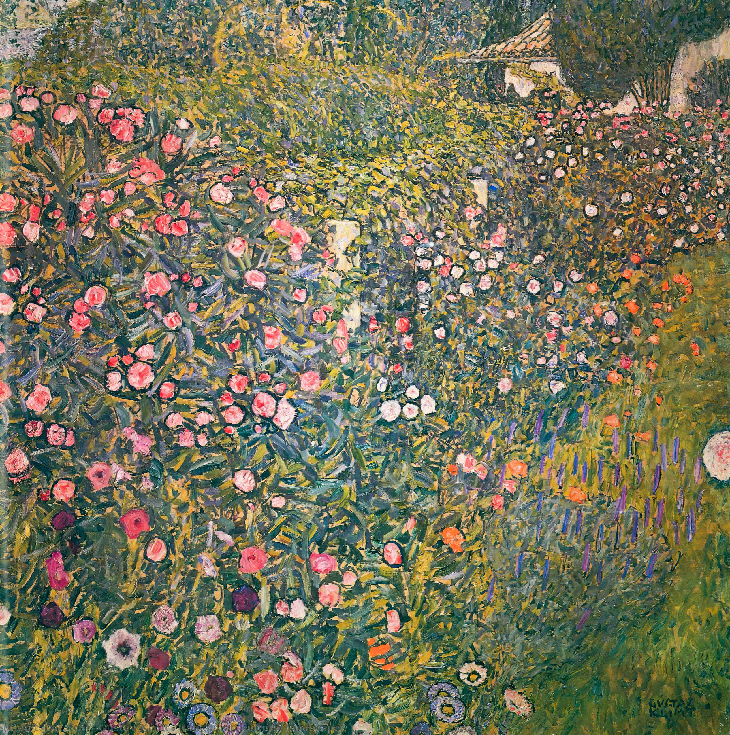 Italian Horticultural Landscape — Gustav Klimt
