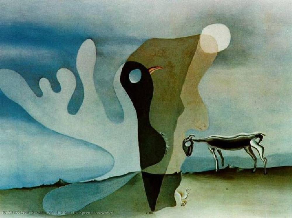The Ram (the Spectral Cow), 1928 — サルバドール・ダリ