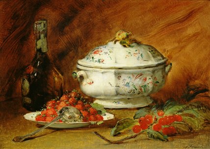 Still Life With A Soup Tureen — Guillaume Romain Fouace