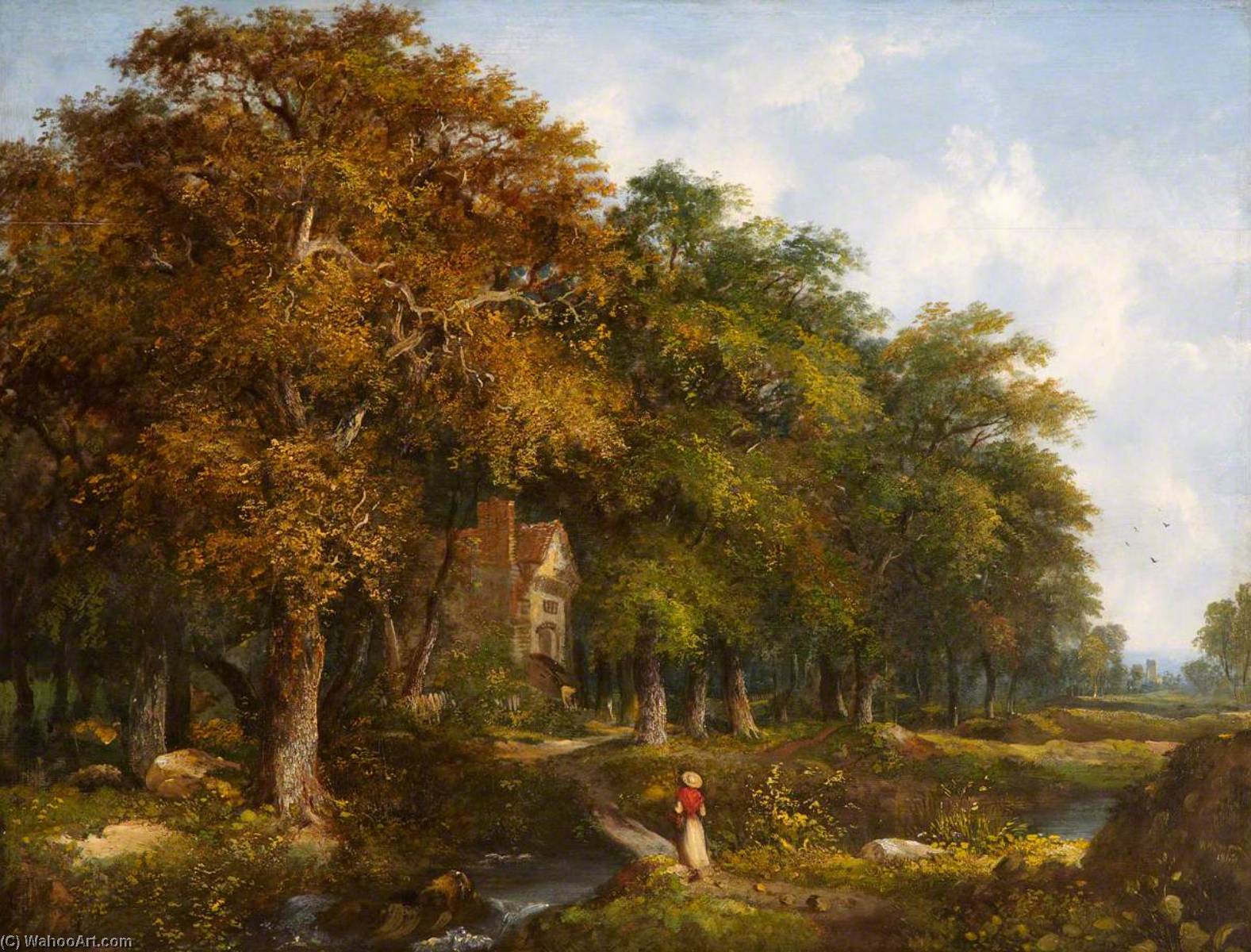 Wooded Landscape — William Henry Crome