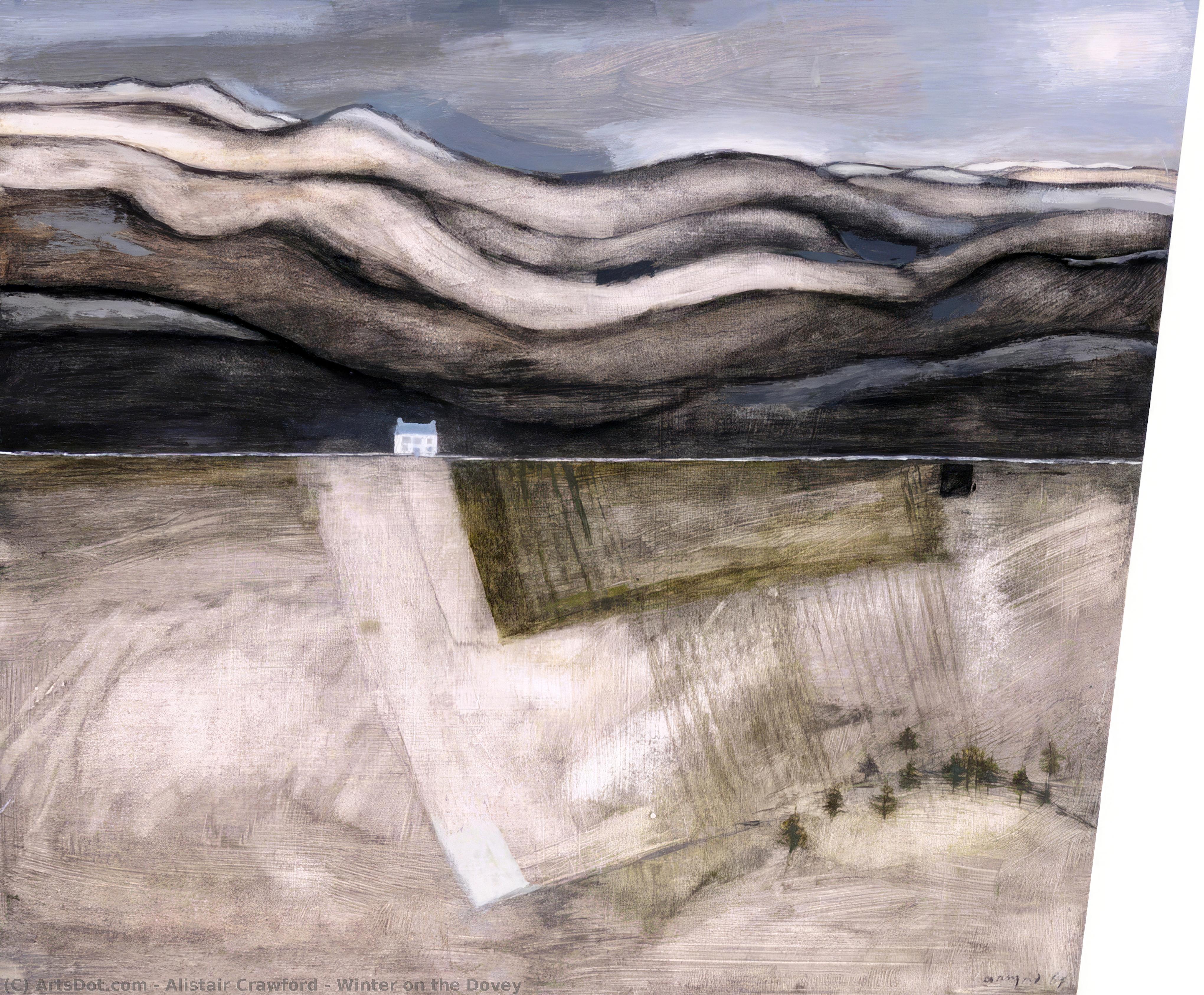 Winter On The Dovey — Alistair Crawford