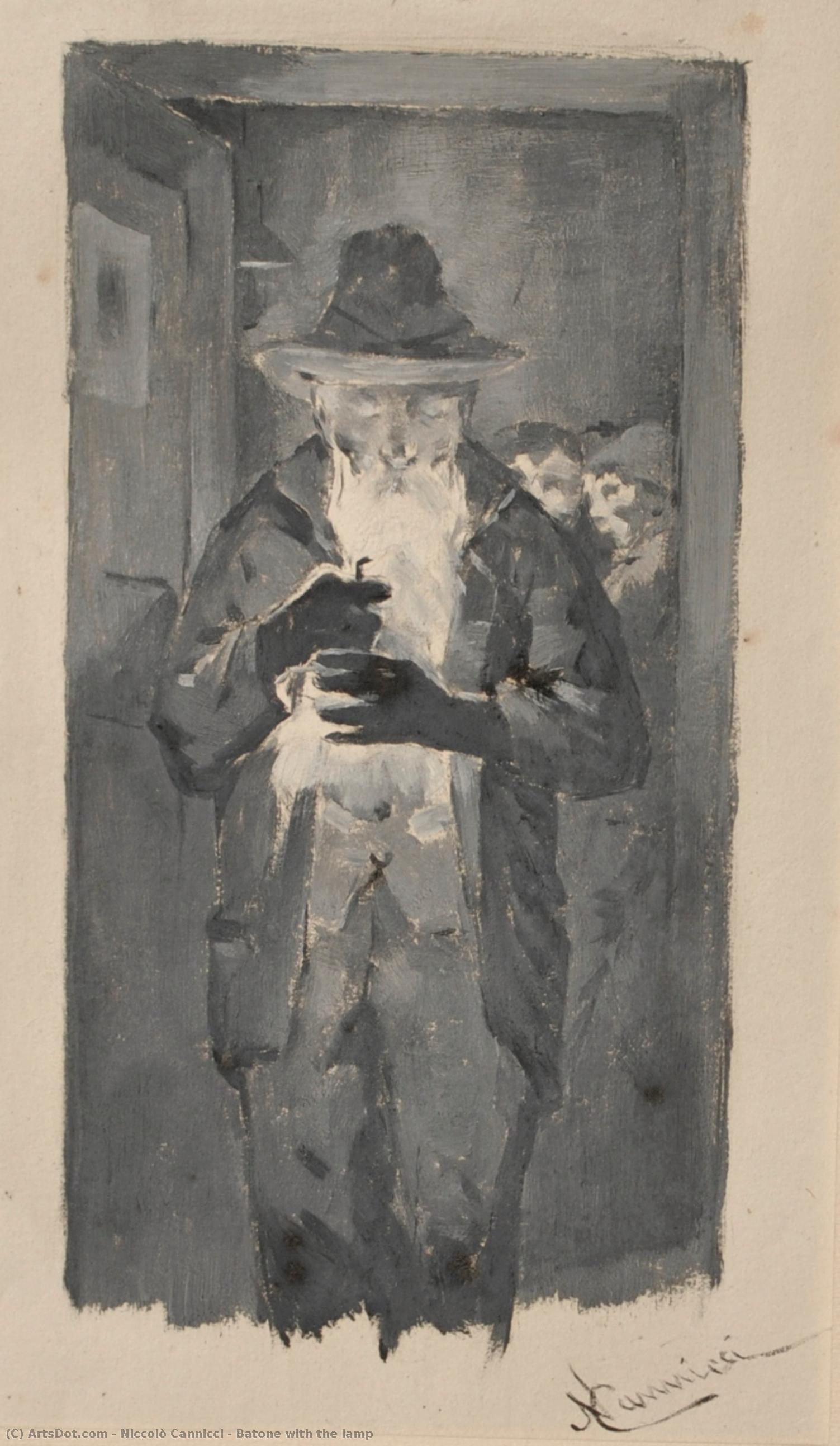Batone With The Lamp — Niccolò Cannicci