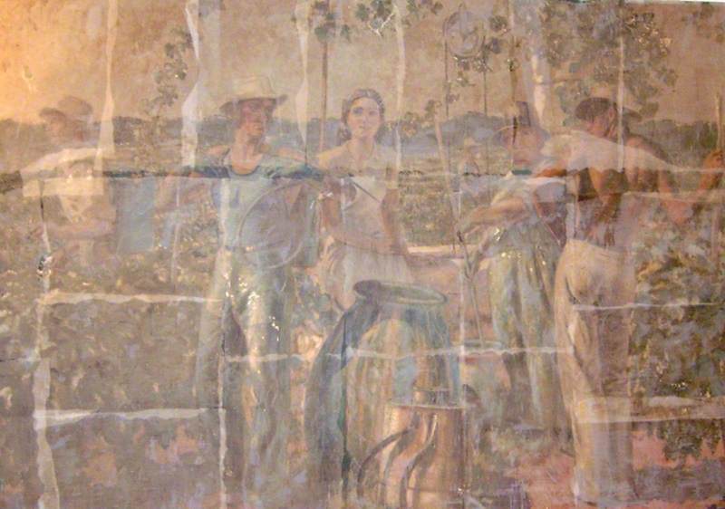 Gathering The Grapes In Provence, France — William Bruce Ellis Ranken