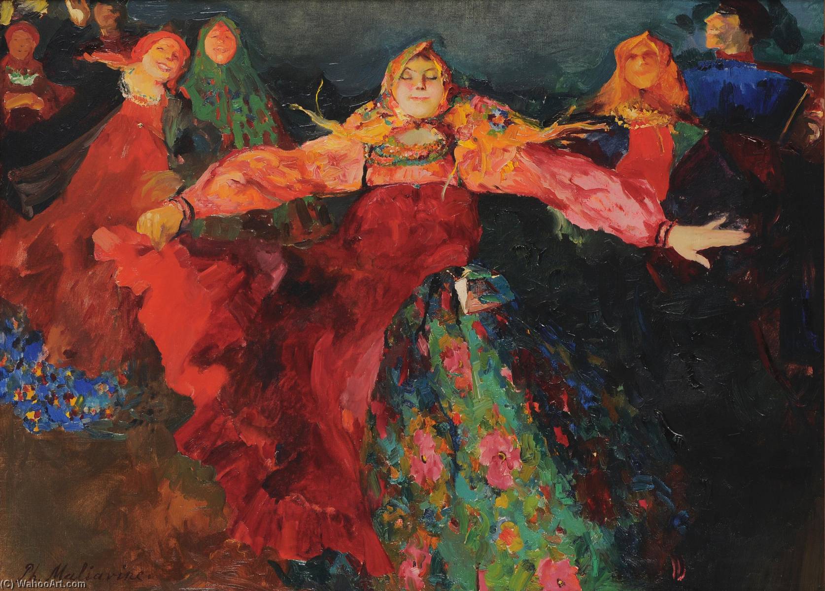 The Dance — Filipp Malyavin