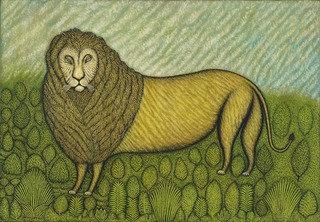 Lion — Morris Hirshfield