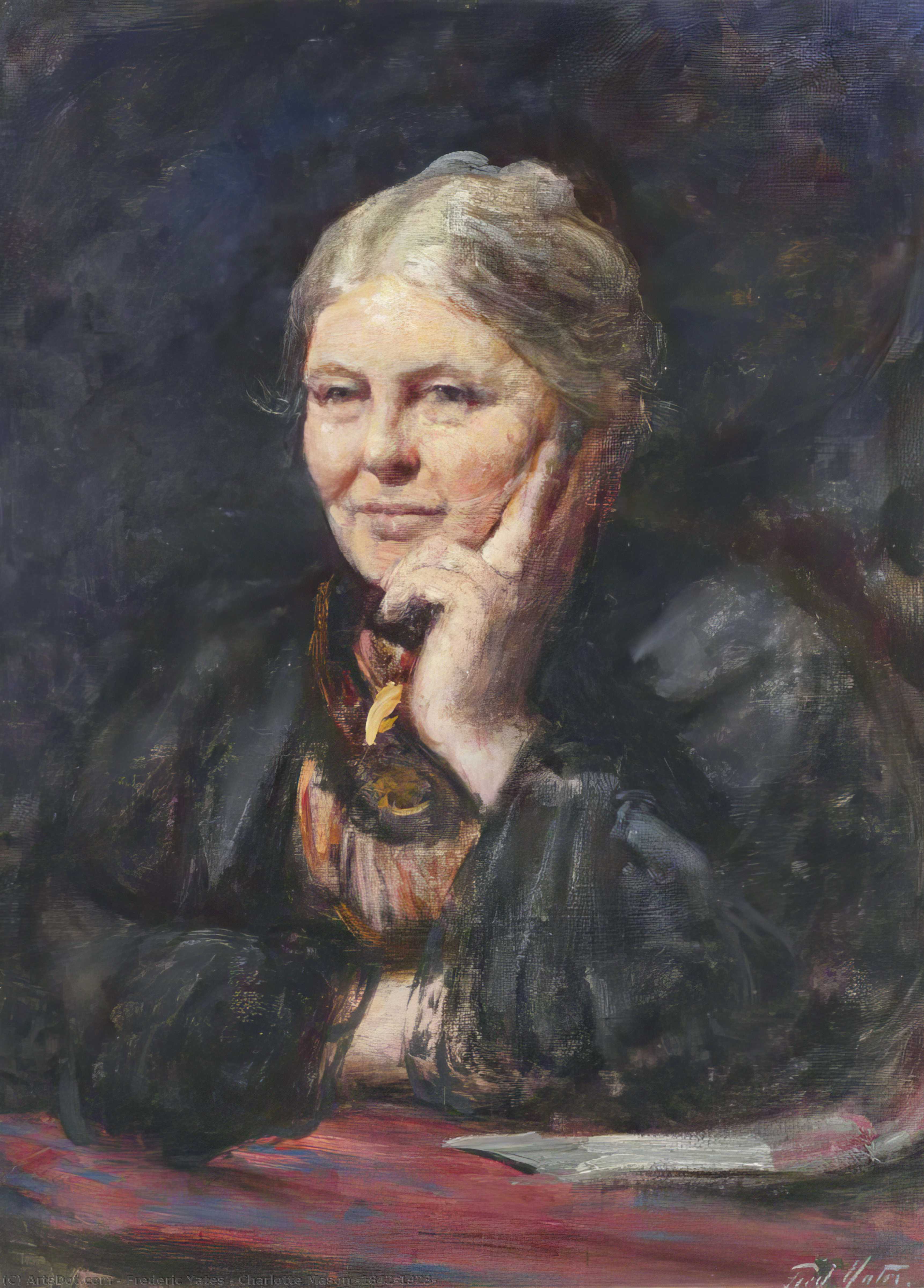Charlotte Mason (1842–1923) — Frederic Yates
