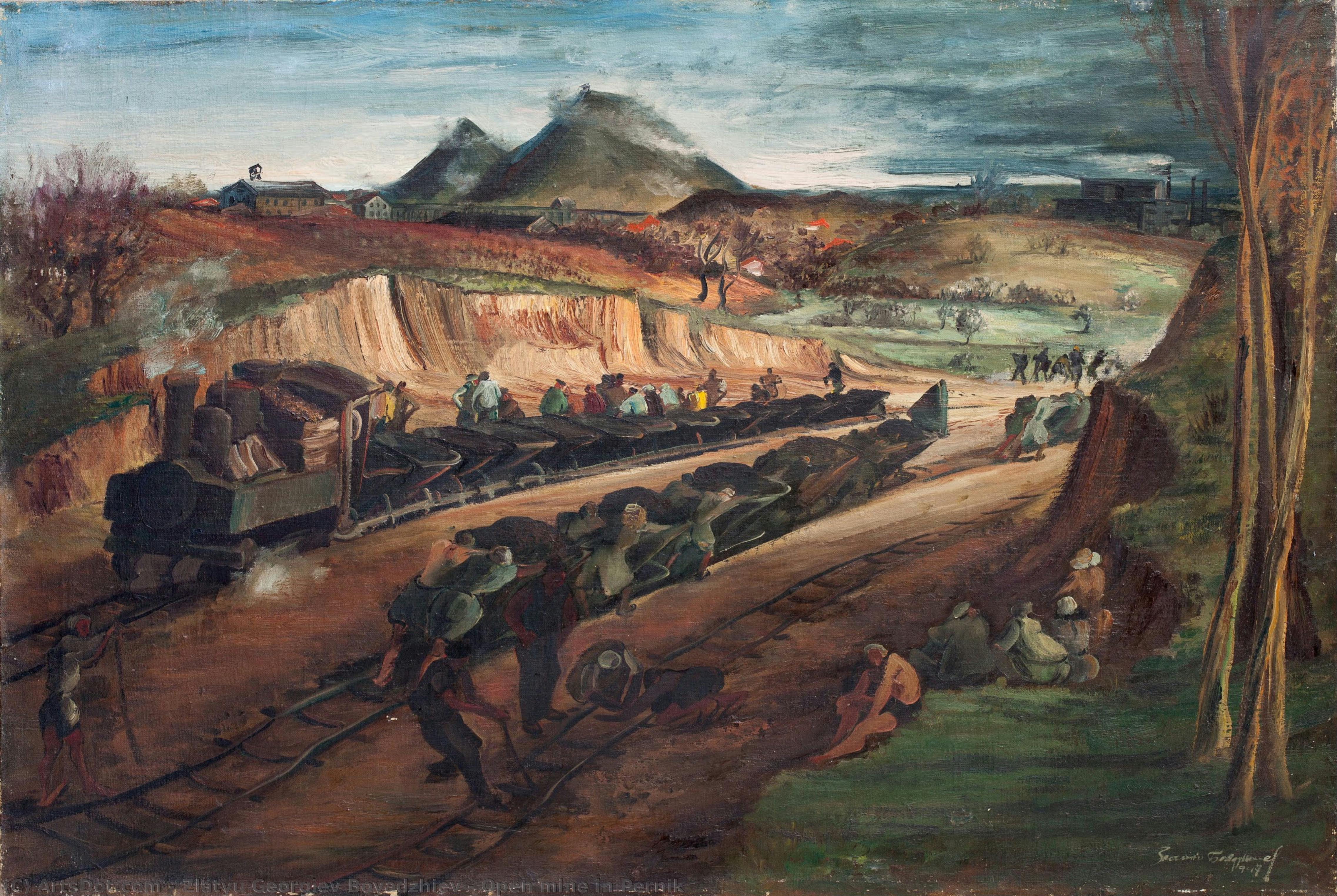 Open Mine In Pernik — Zlatju Georgijew Bojadschiew