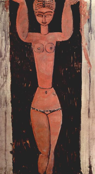 Standing Caryatid — Модильяни