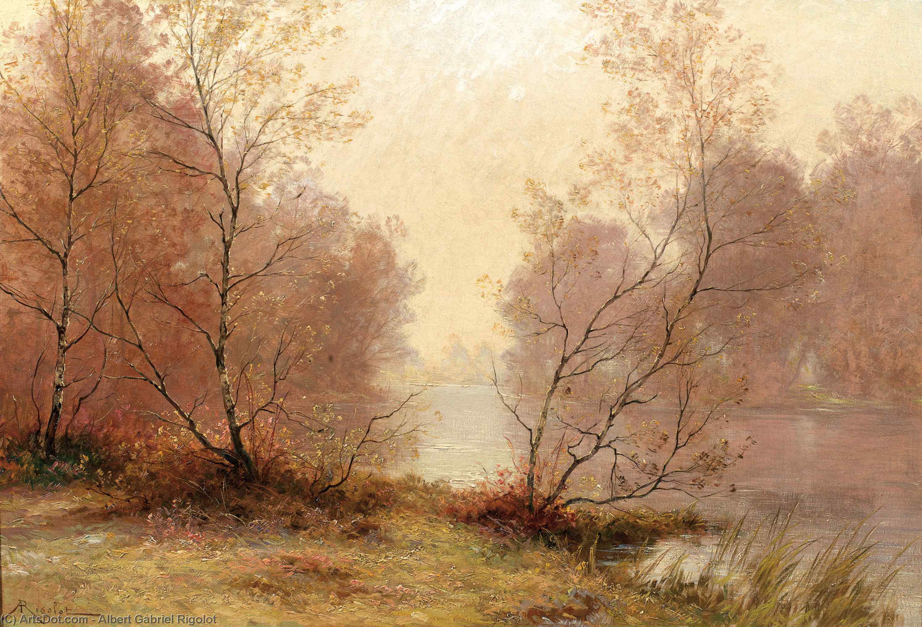 Autumn Morning — Albert Gabriel Rigolot