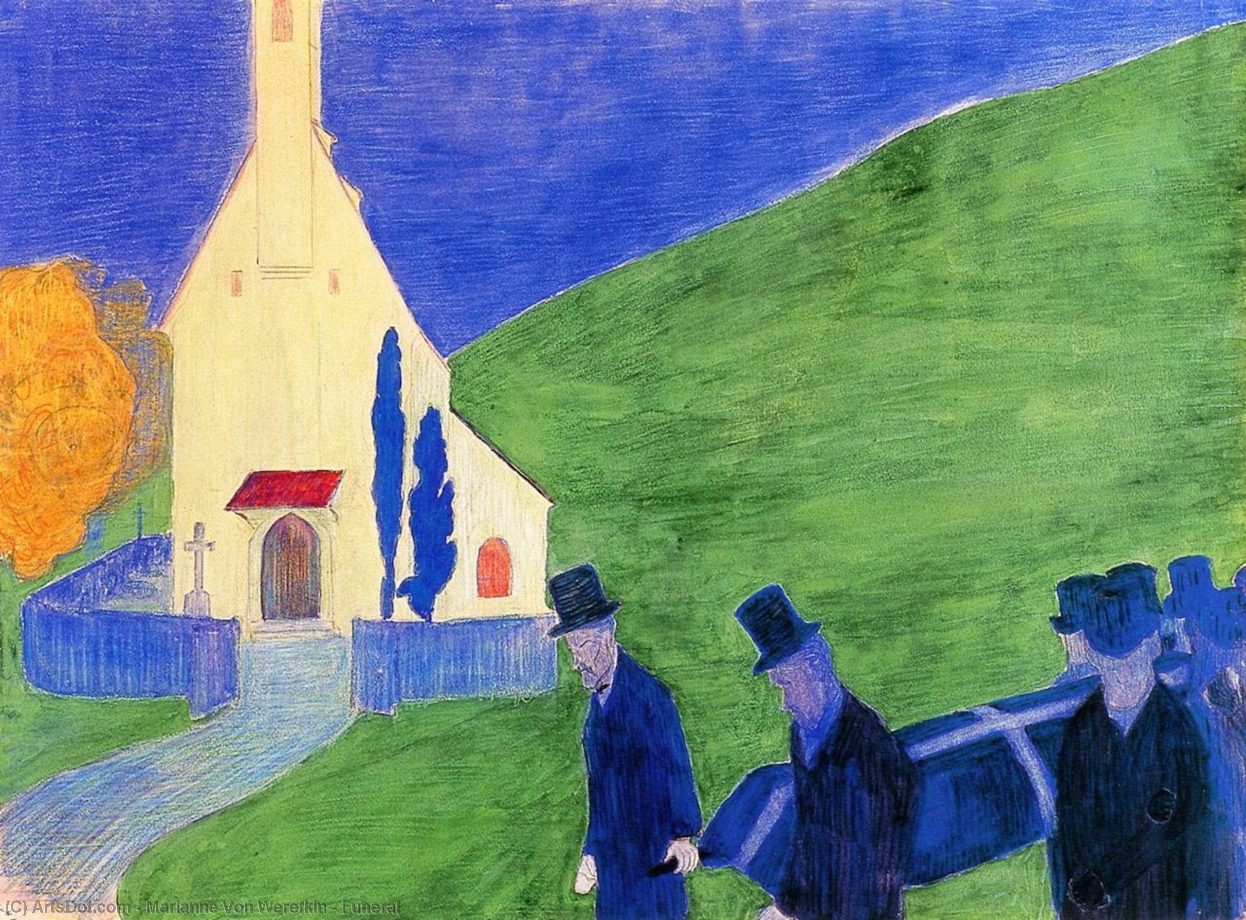 Funeral — Marianne Von Werefkin