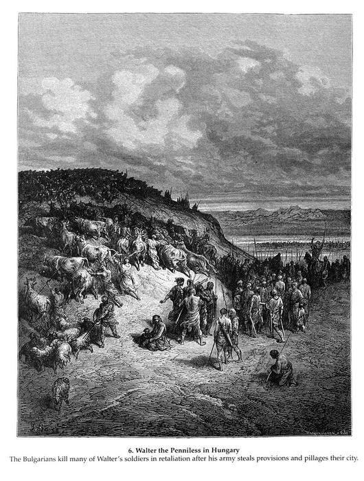 Walter The Penniless In Hungary — Paul Gustave Doré