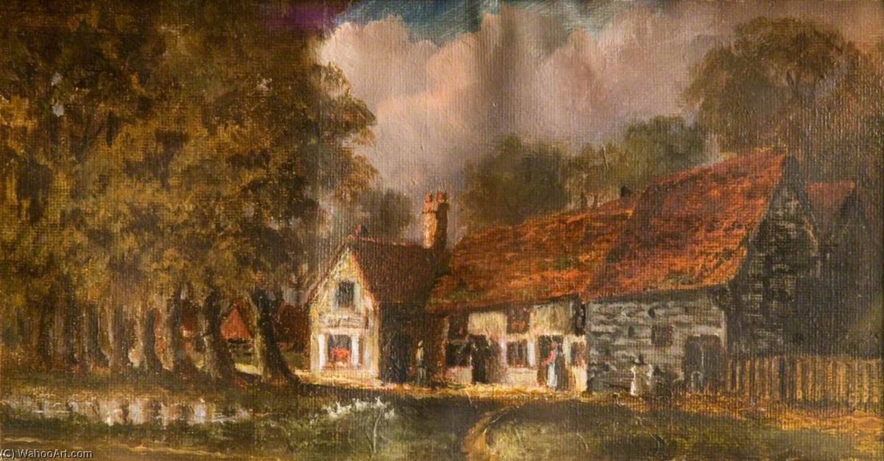 'the White Lion' As It Was In The 1880s — Charles Langton Lockton