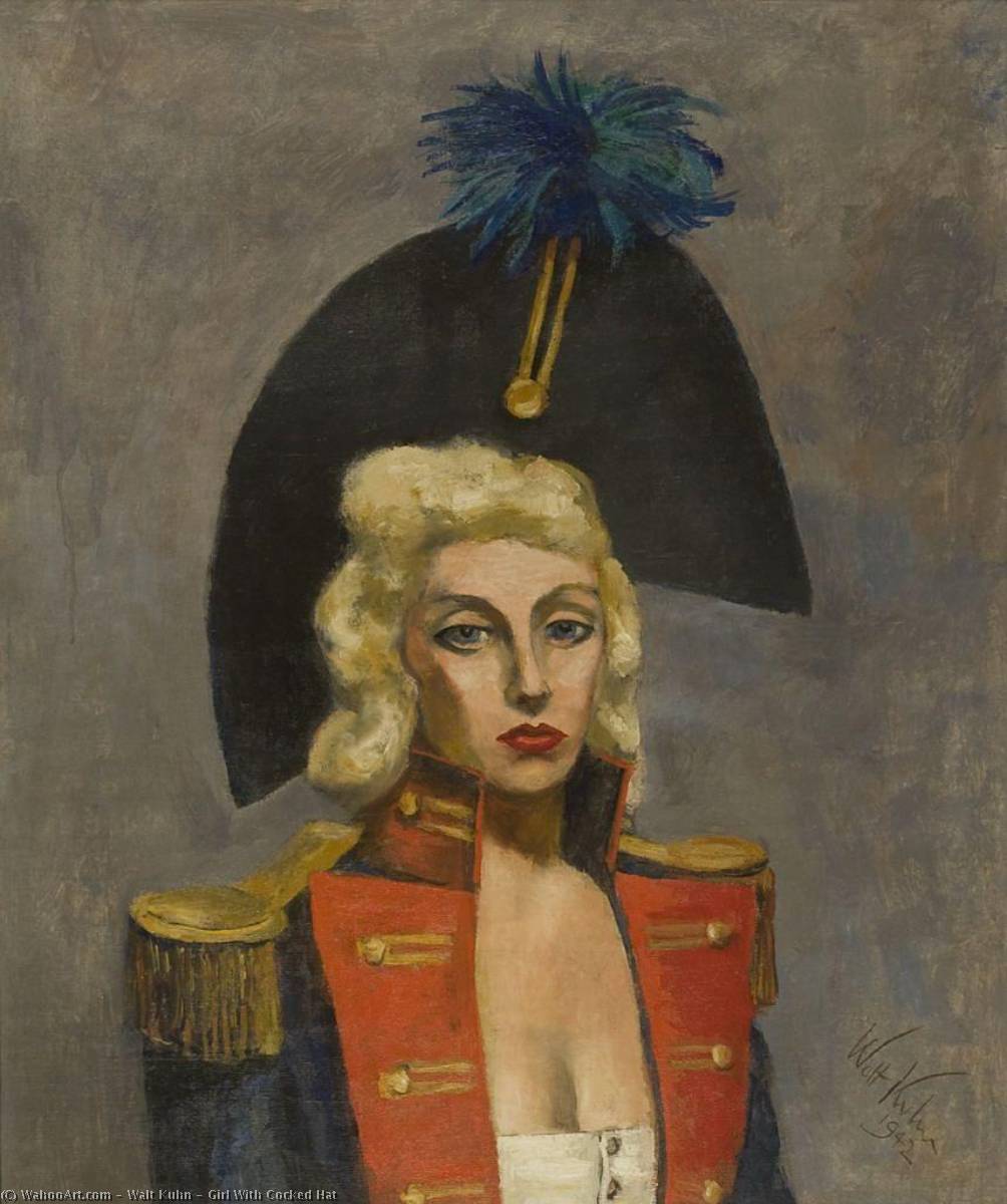 Girl With Cocked Hat — Walt Kuhn