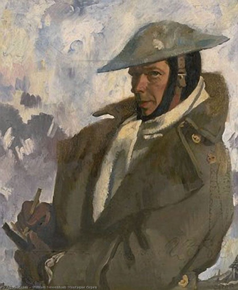 Self Portrait In Uniform — Sir William Newenham Montague Orpen